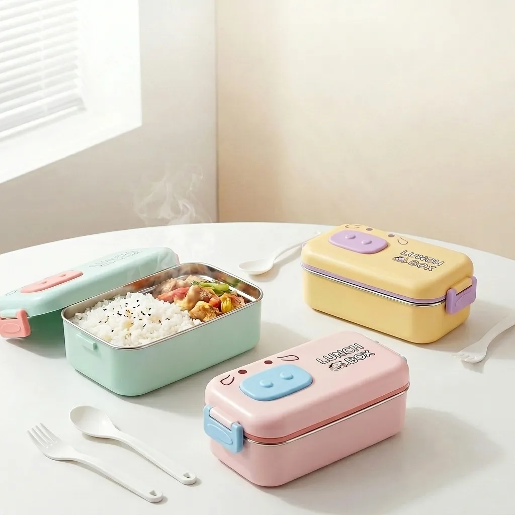 Food Storage Oven Safe - 304 Edelstahl Bento-Box für Kinder und
