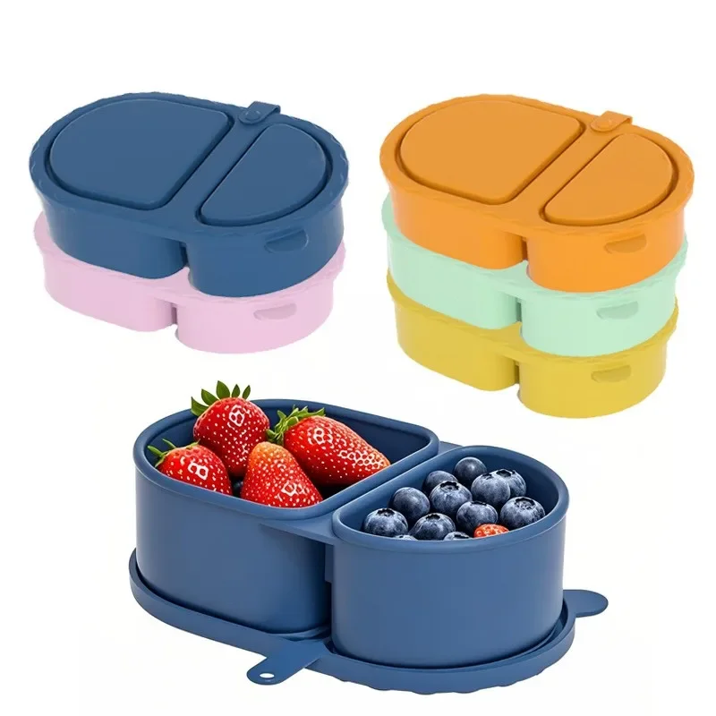 Silikon-Snackbehälter mit Deck – Food Storage Oven Safe Bewertung und Preis