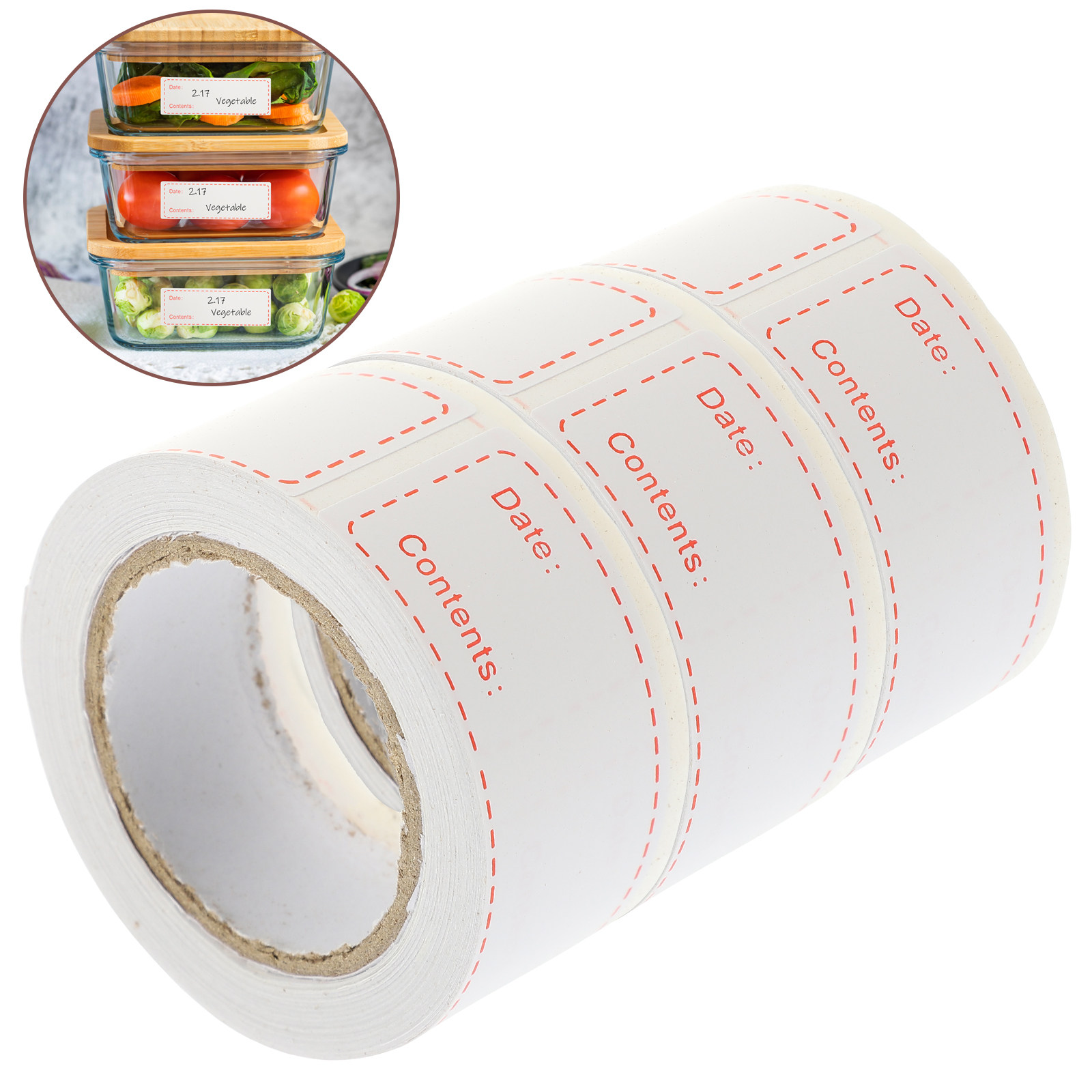 3 Rollen Lebensmittel-Etikette – Food Storage Labels Bewertung und Preis